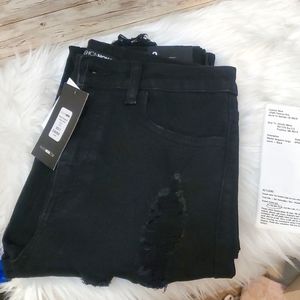 Black Cargo Skinny Jeans